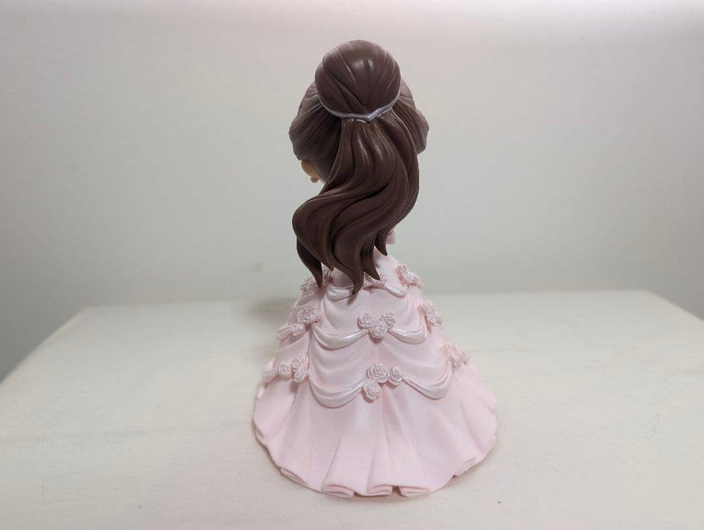 Mini figure ispirata a principessa con abito rosa – versione da collezione (Usata)