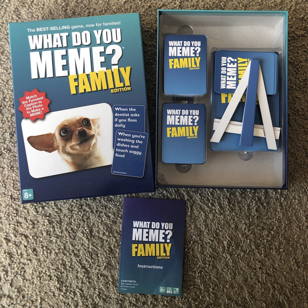 Gioco da tavolo “What Do You Meme? – Family Edition” (Usato – Completo)