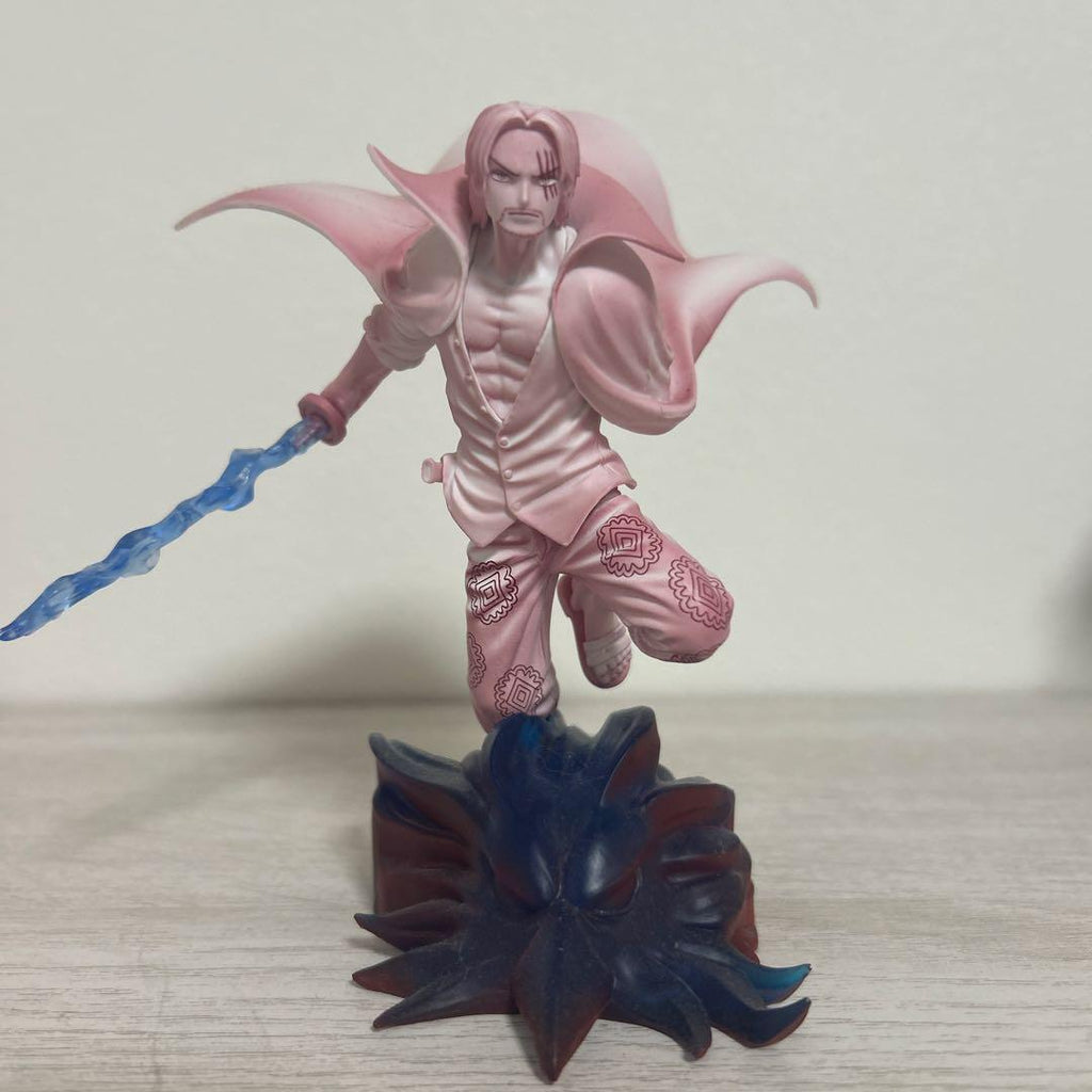 Coppia mini figure ispirate a Gear 5 e Shanks – versione monocromatica (Usate)