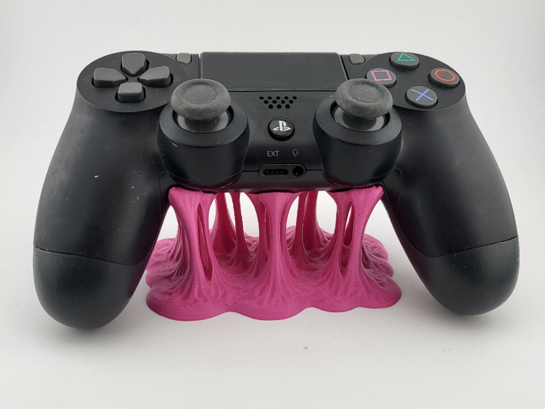 Supporto Controller Gaming “Liquid Melt” – Stand Artistico per Joystick