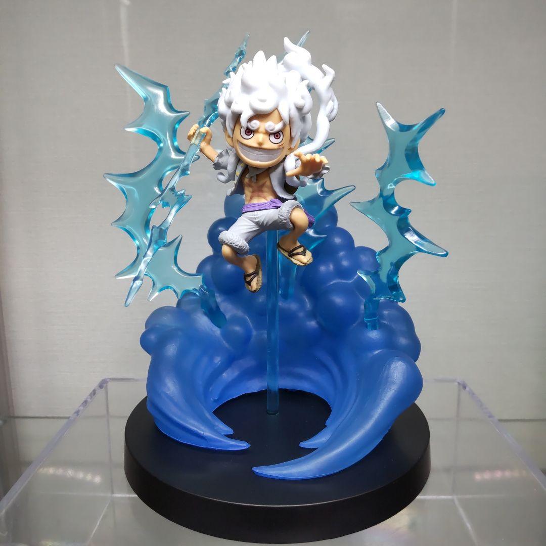 Mini figure ispirata alla forma Gear 5 – effetto fulmine blu (Usata)