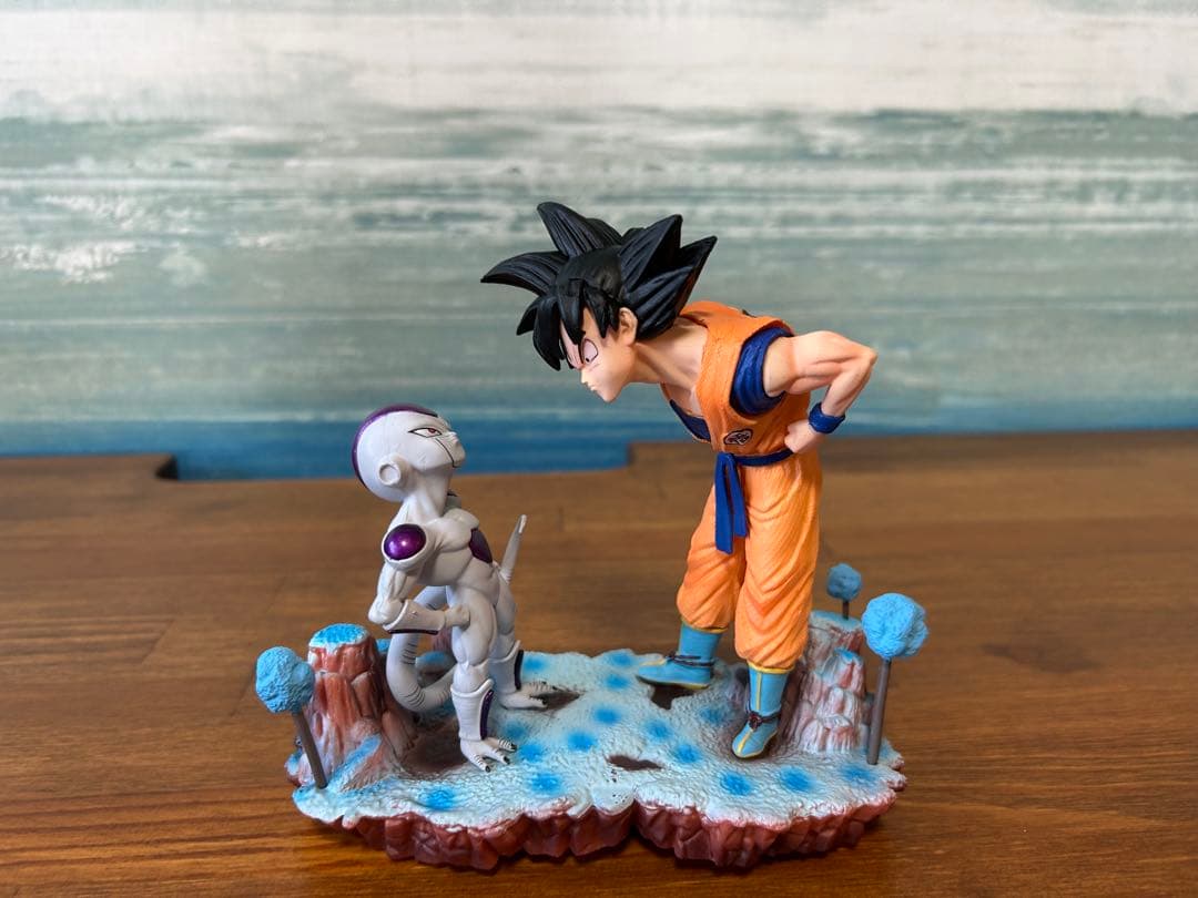 Dragon Ball Z – Diorama Goku vs Freezer (Originale, Usato)