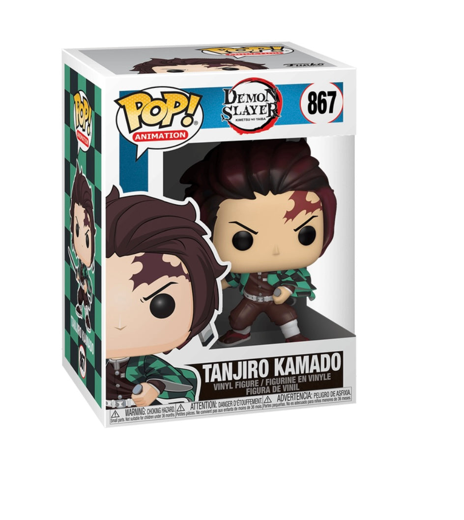 Funko Pop! Tanjiro Kamado – Demon Slayer (Usato)